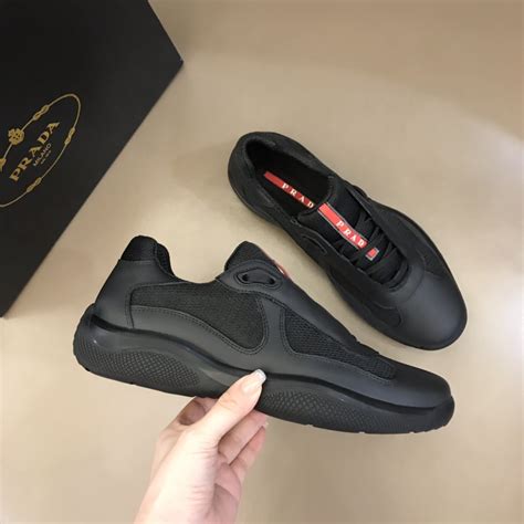 prada ps0906 shoes|Black Prada America’s Cup Original Sneakers .